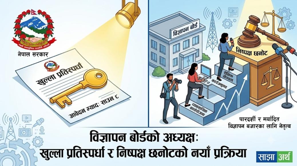 विज्ञापन बोर्डको अध्यक्षका लागि आवेदन खुला