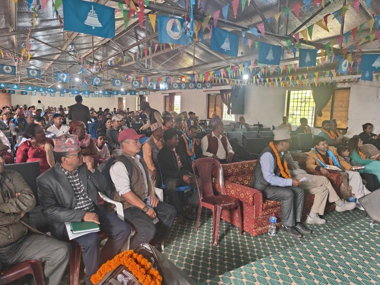 सैँतिस जिल्लामा आज रास्वपाको अधिवेशन