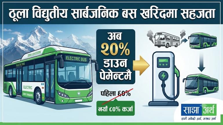 ठूला विद्युतीय सार्वजनिक बस खरिदमा सहजता