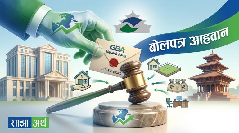साङ्ग्रिला डेभलपमेन्ट बैंकद्वारा बोलपत्र आह्वान
