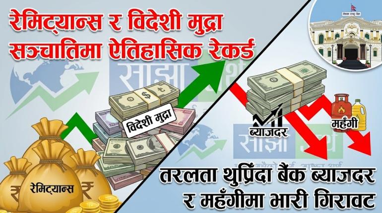 तरलता थुप्रिँदा बैंक ब्याजदर र महँगीमा गिरावट
