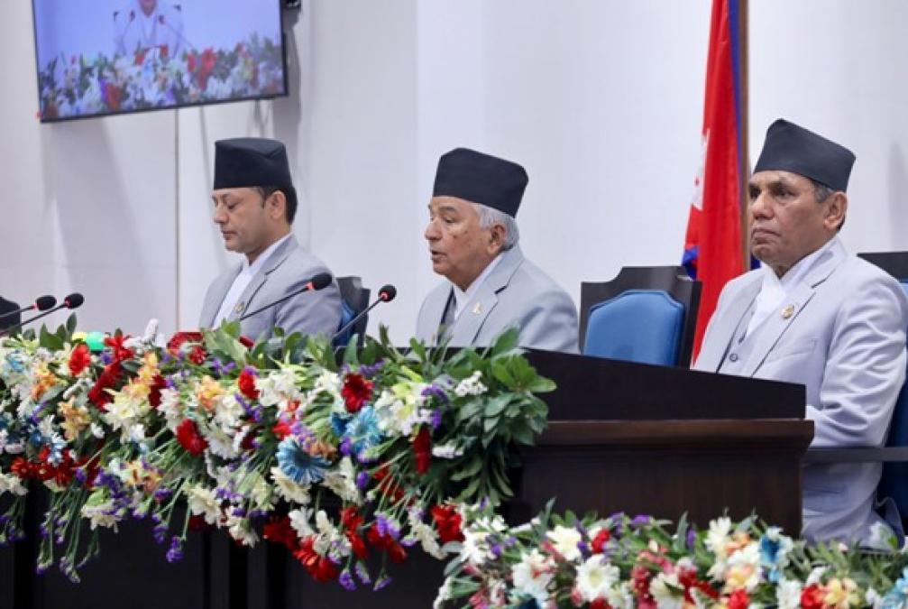 संविधानको भावना र जनचाहनाबमोजिम काम गर्न राष्ट्रपतिको आग्रह