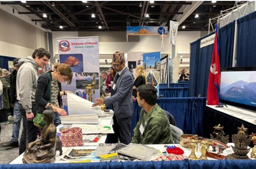 पर्यटन प्रवर्द्धन गर्न क्यानडाको प्रदर्शनीमा नेपालको सहभागिता