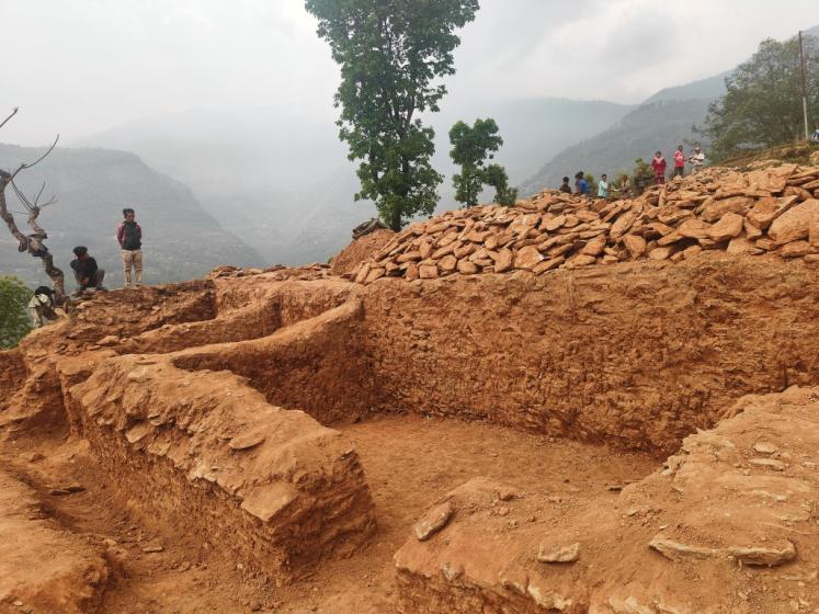 खान्डुको दरवार फेला परेको दावी