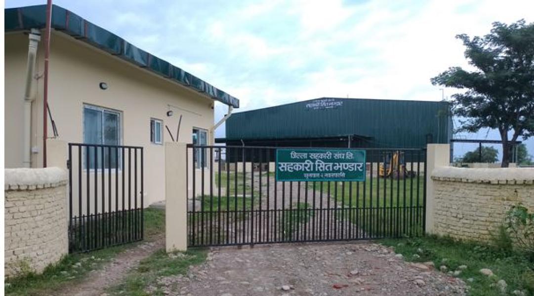 रु १९ करोड ४२ लाख लागतमा शितभण्डार निर्माण