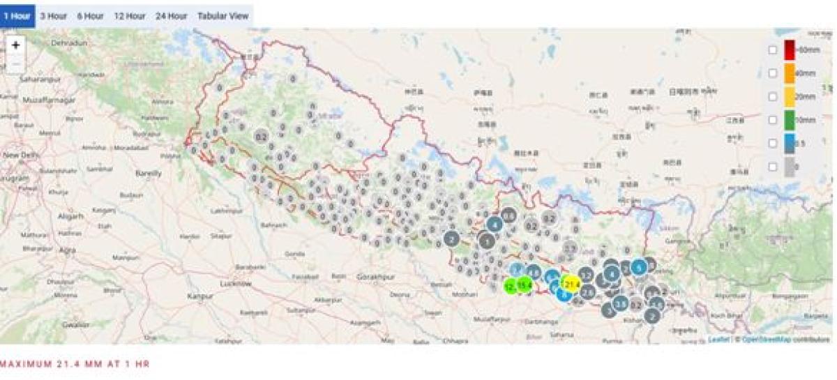 देशका अधिकांश भागमा मौसम सफा रहने