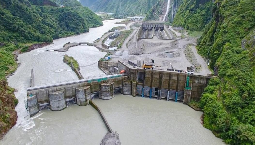 माथिल्लो तामाकोशी जलविद्युत आयोजनाबाट विद्युत उत्पादन बन्द