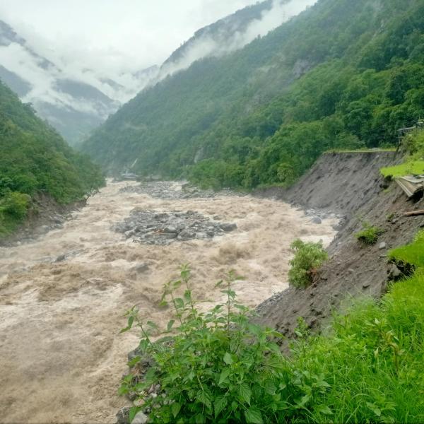 माथिल्लो तामाकोशी  जलविद्युत केन्द्र बाट विद्युत उत्पादन सुचारु