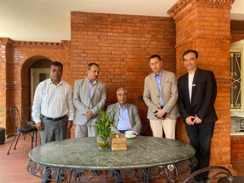 जलविद्युत आयोजना निर्माणमा वन क्षेत्रका समस्या समाधानका लागि पहल गर्ने कांग्रेस सभापतिको प्रतिबद्धता