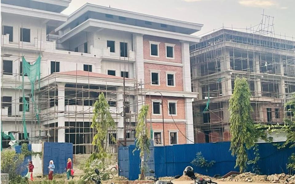 लुम्बिनी प्रदेश राजधानीको प्रशासनिक पूर्वाधार निर्माण तीव्र गतिमा