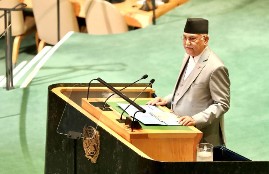 विश्व शान्ति र सुरक्षामा थप योगदान गर्न नेपाल तयार छः प्रधानमन्त्री