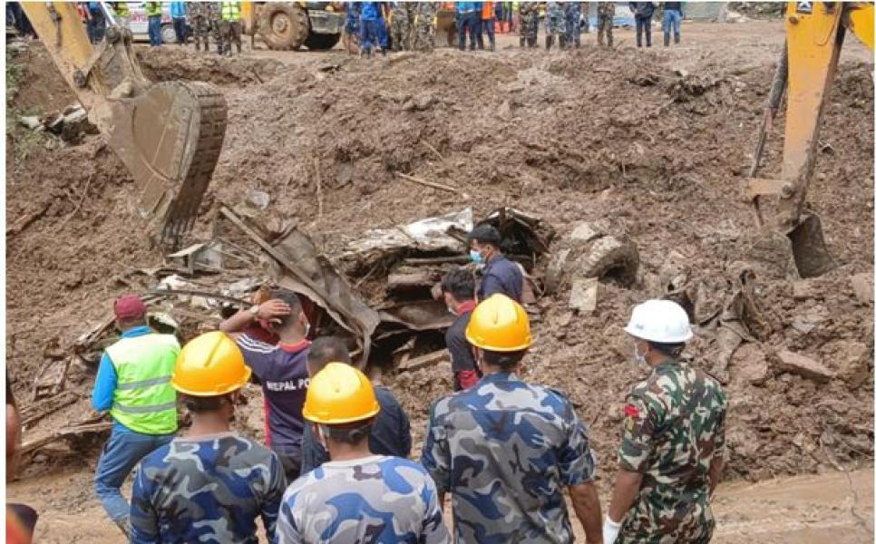 झ्याप्ले खोला पहिरो अपडेटः आज मात्रै २१ जनाको शव भेटियो, मृतकको सङ्ख्या ३५ पुग्यो