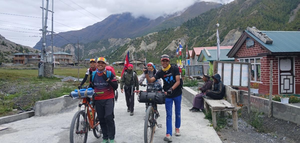 मनाङमा पर्यटकको चहलपहल बढ्यो