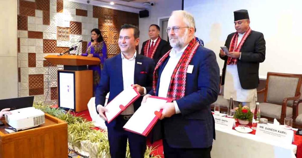 इप्पान र क्यानेडियन ड्याम एशोसिएशनबीच प्राविधिक सहयोग सम्बन्धमा सम्झौता