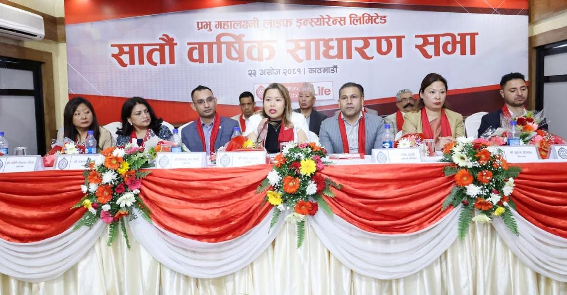 प्रभु महालक्ष्मी लाइफ इन्स्योरेन्सले १० प्रतिशत वोनश दिने