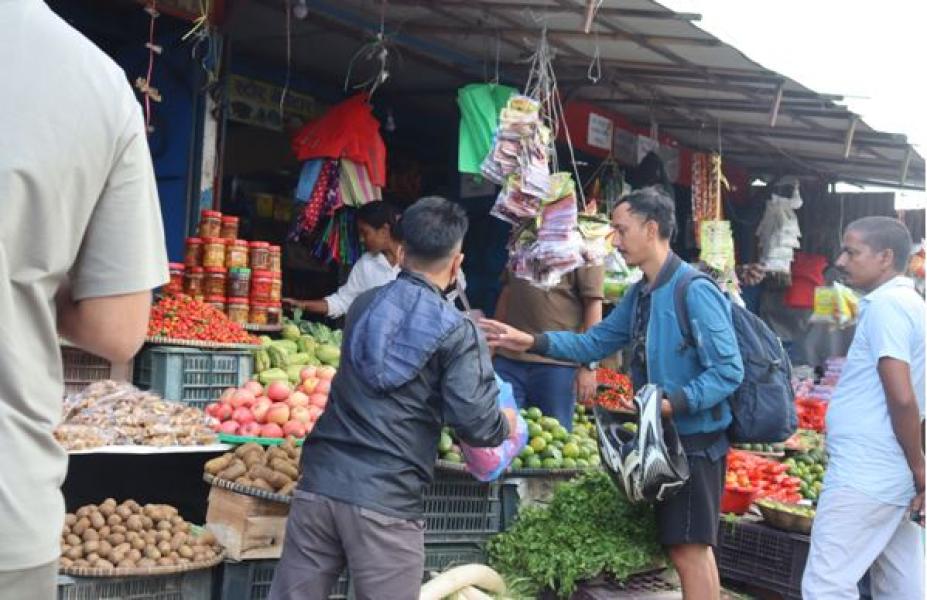 भेडेटारको कोसेली हरियो सागसब्जी
