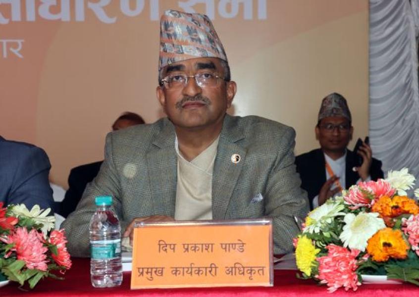 शिखर इन्स्योरेन्सको सिईओमा पाण्डे पुनः नियुक्ती