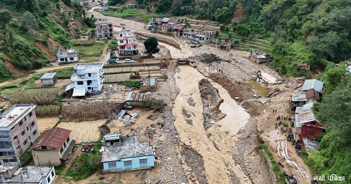 बाढीले पुर्‍याएको क्षतिमा साढे नौ अर्ब बिमा दाबी