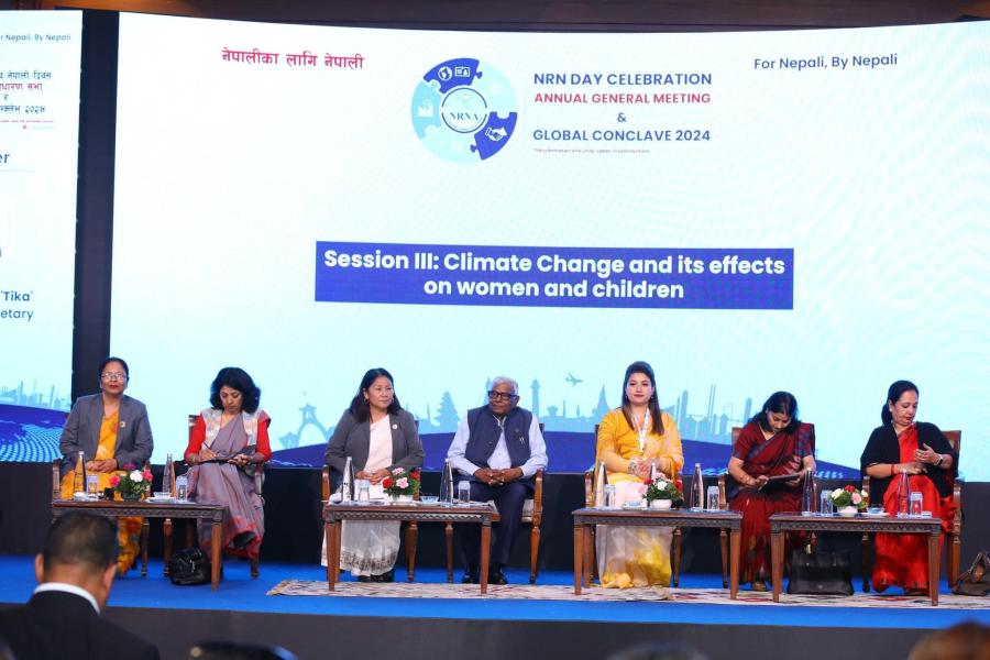 जलवायु परिवर्तनको सबैभन्दा बढी असर महिला र बालबालिकामा