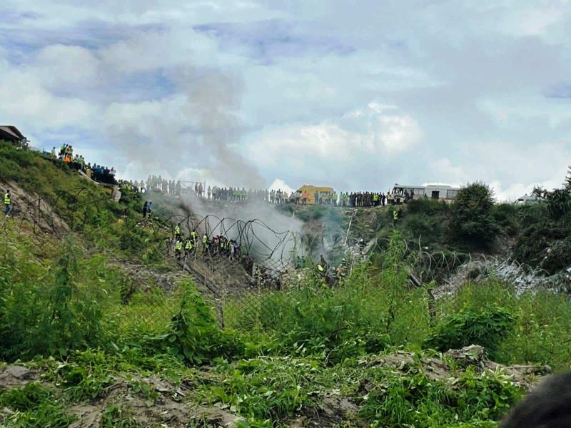 सौर्य एयरको विमान दुर्घटनामा १८ यात्रुको निधन