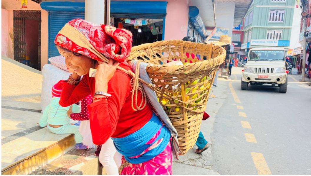 घर खर्च जुटाउन अम्बा बिक्री गरेर नुनतेलको जोहो