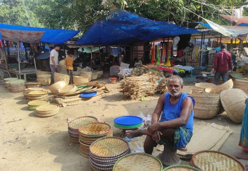 चोयाबाट निर्मित सामग्री बिक्रीमा