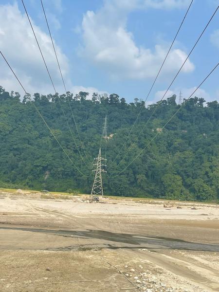 बाढीले क्षति पुर्‍याएको काबेली करिडोर प्रसारण लाइनको पुनर्निर्माण सकियो