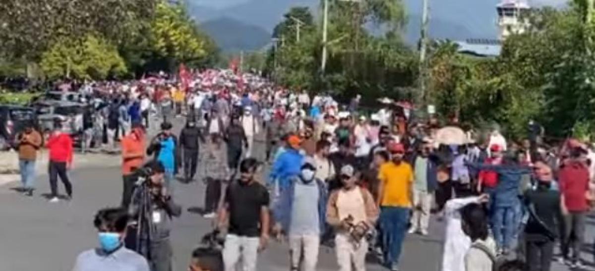 रवि लामिछाने समर्थक सात पक्राउ