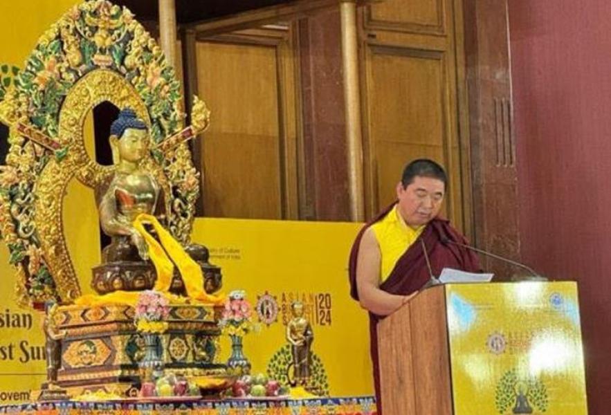 बौद्धमार्गी विद्वानहरूलाई लुम्बिनी भ्रमण गर्न डा लामाको आग्रह