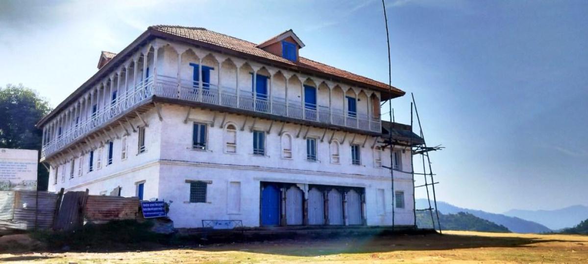 पुनर्निर्माण गरिएको अछाम दरबार