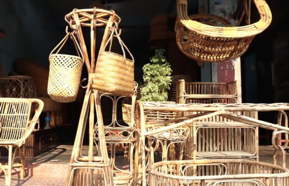 बेतका फर्निचरबाट मासिक ५० हजार आम्दानी