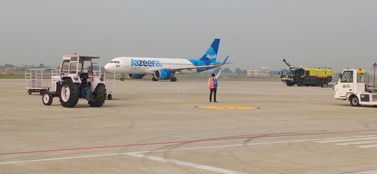 जजिरा एयरले थाल्यो गौतम बुद्ध अन्तर्राष्ट्रिय विमानस्थलबाट नियमित उडान