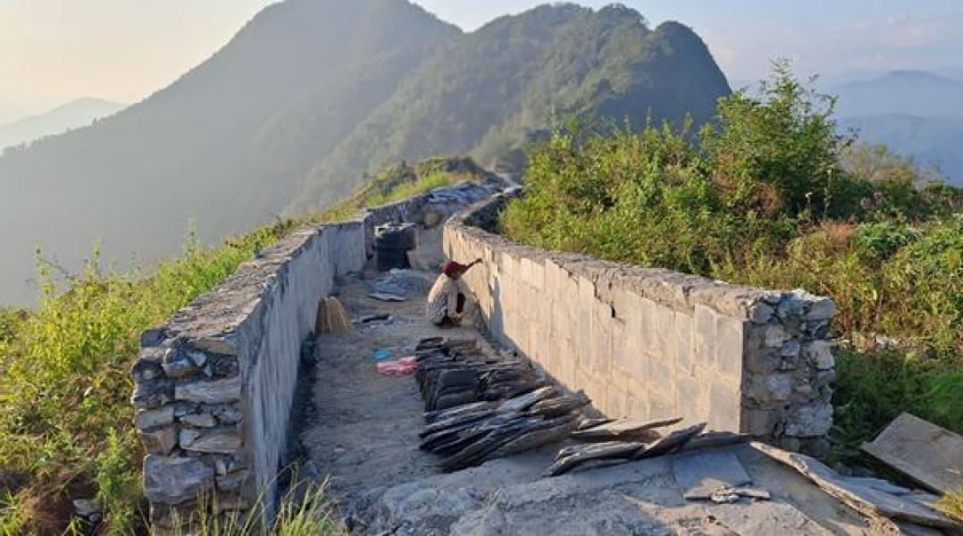 मुकुन्देश्वरी पदमार्ग निर्माणले गति लियो