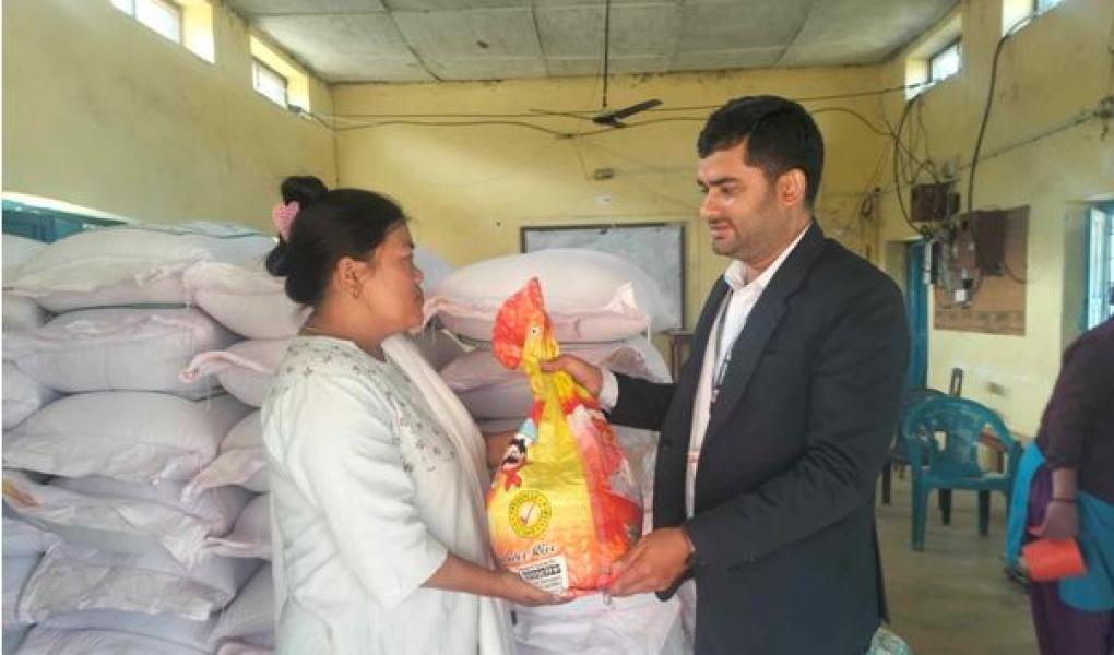 किसानलाई अनुदानमा गहुँको बीउ वितरण