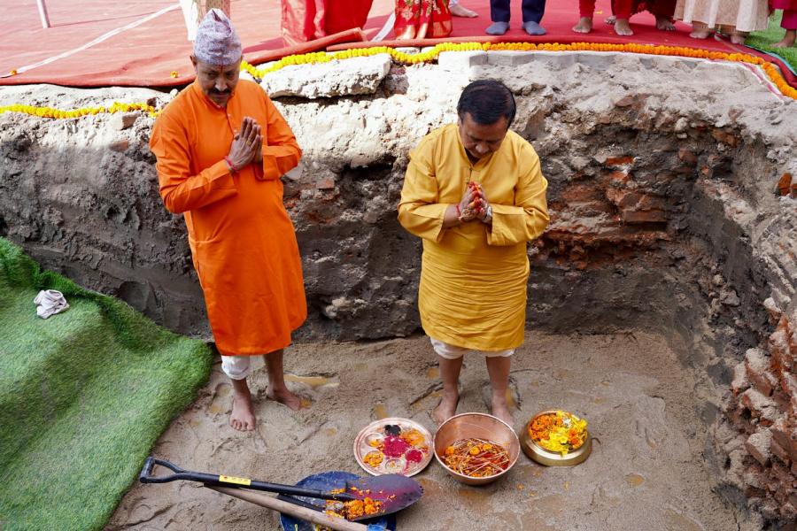 अन्नपूर्ण स्क्वायर होटल शिलान्यास,   निर्माण लागत अनुमान करिब ६५ अर्ब