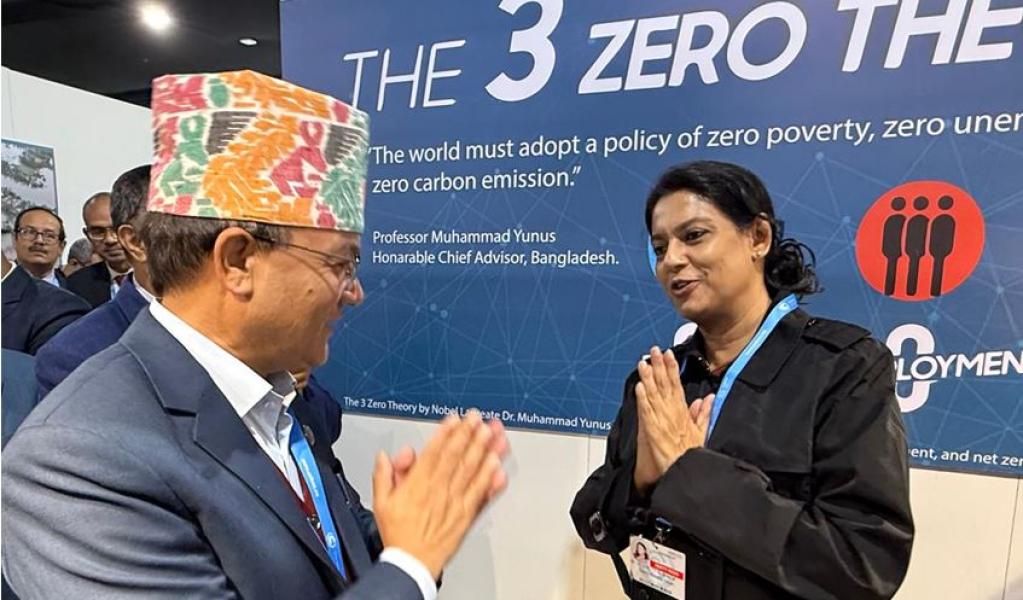 जलवायु परिवर्तन न्यूनीकरणमा साझेदार गर्न नेपालको बङ्गादेशलाई आग्रह