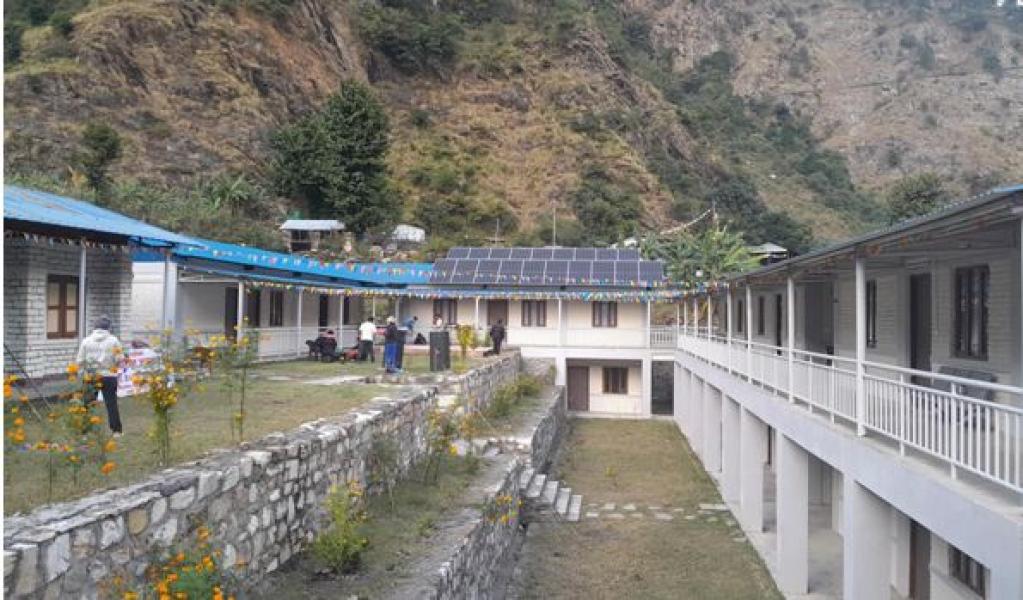 गोरखाको धार्चेमा आधारभूत अस्पताल भवन निर्माण