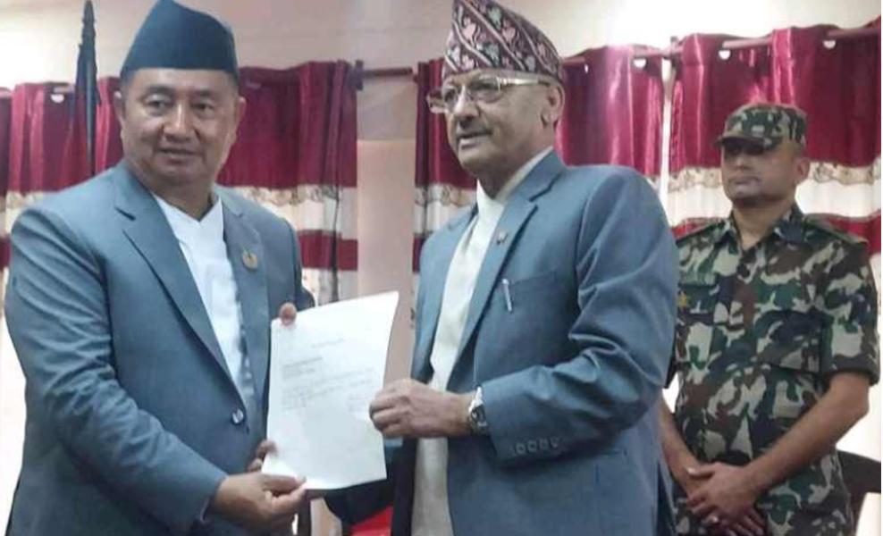 बागमतीका मुख्यमन्त्रीले आज विश्वासको मत लिनु हुँदै