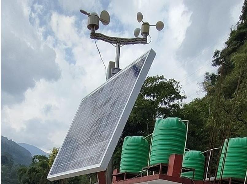 विपद्बाट जोगिन पर्वतमा मौसम सूचना केन्द्र स्थापना