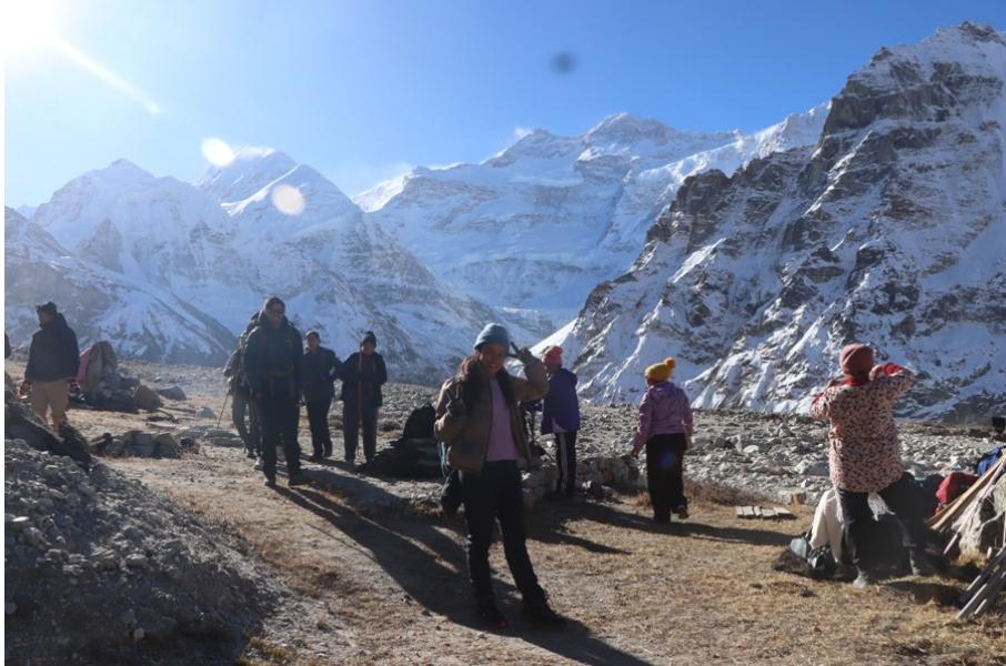 कञ्चनजङ्घा क्षेत्रमा पर्यटकको ताँती