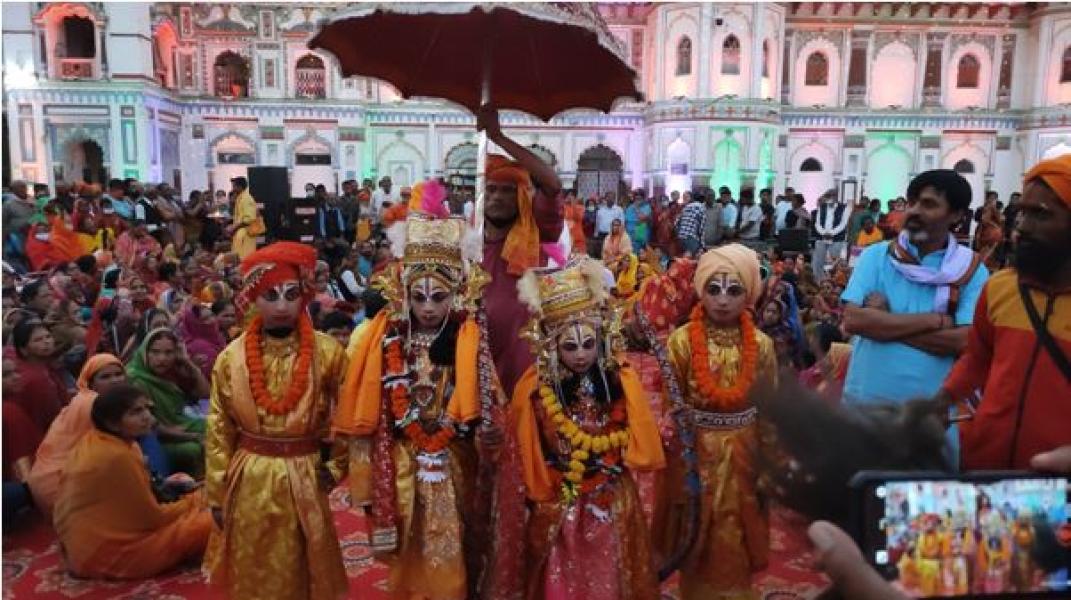 जनकपुरमा विवाहपञ्चमी महोत्सव सुरु, आज नगरदर्शन