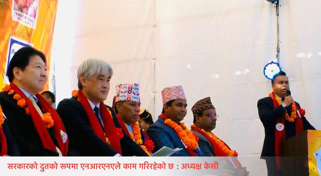 दूतावास नभएको देशमा एनआरएनएले सरकारी दूतको रुपमा काम गरेको छ  : अध्यक्ष केसी