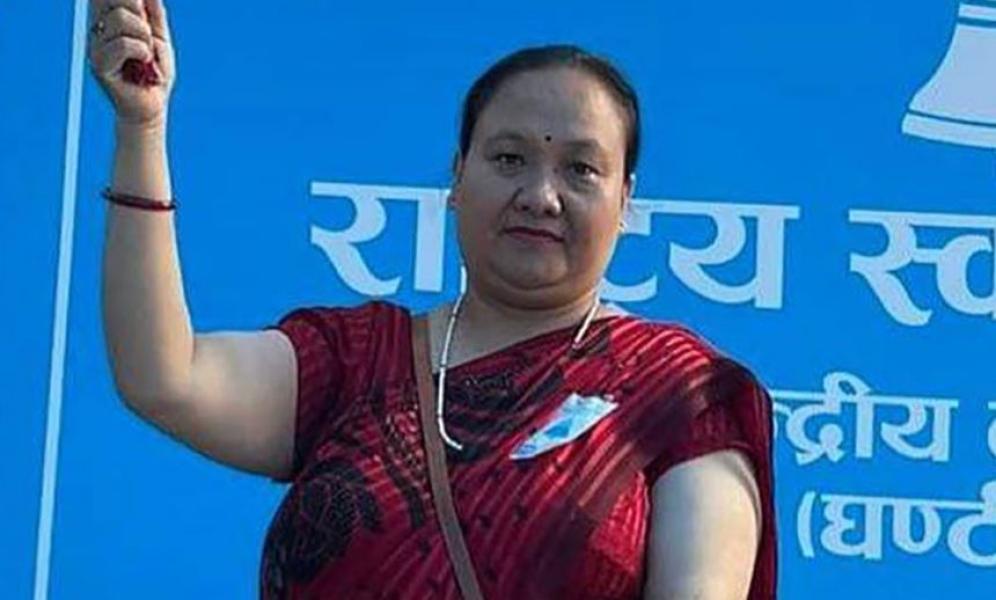 काठमाडौं वडा नम्बर १६ को वडाध्यक्षमा रास्वपा विजयी