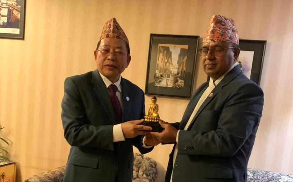 कम्बोडिया–भैरहवा सिधा उडान गर्न मन्त्री पाण्डेको प्रस्ताव