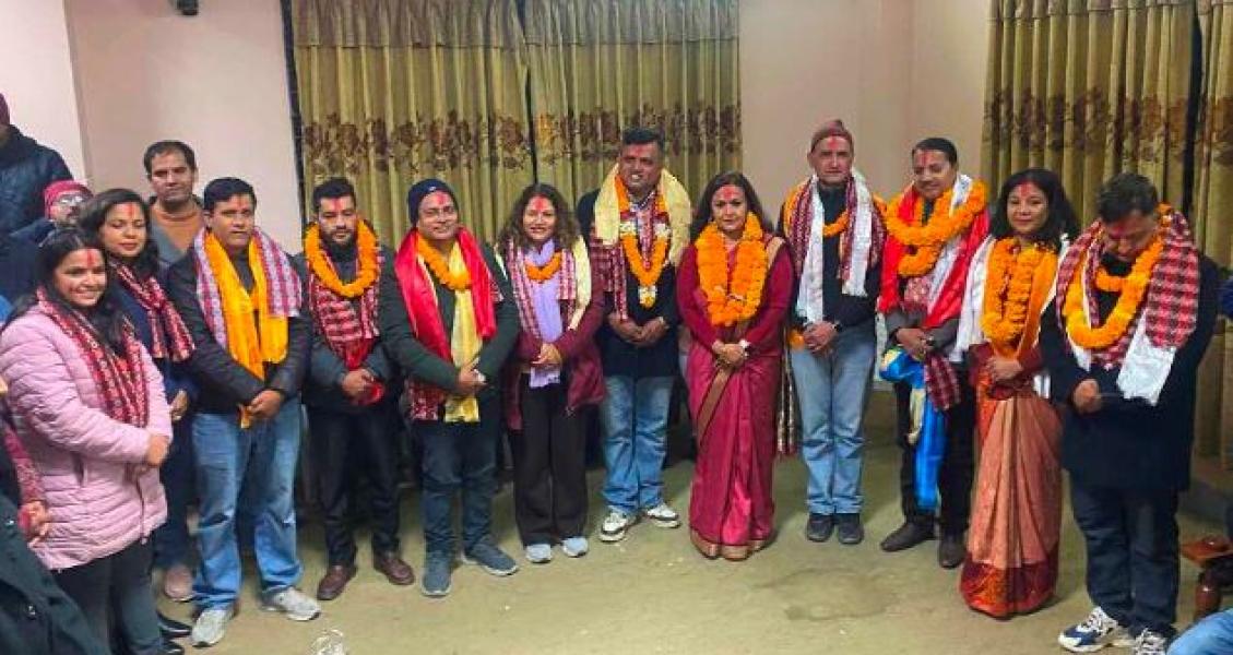 पत्रकार महासङ्घको अध्यक्षमा शर्मा निर्वाचित