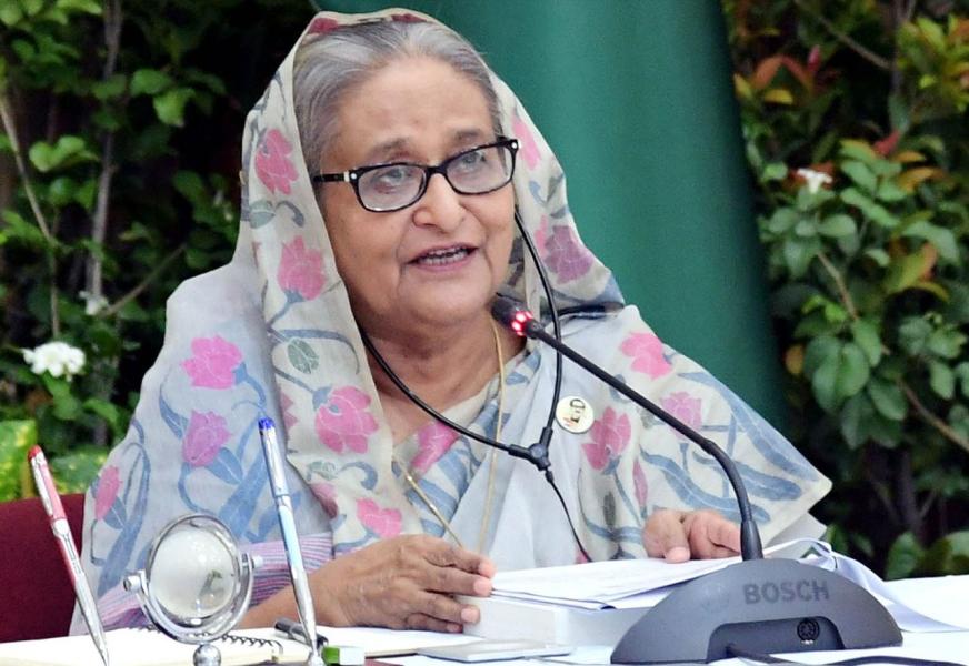 बङ्गलादेशकी प्रधानमन्त्री शेख हसिना  सरकारी निवास छोडी ‘सुरक्षित स्थान’ तर्फ प्रस्थान