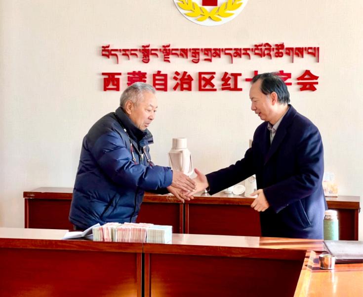 तिब्बतका भूकम्पपीडितलाई ३७ लाख सहयोग