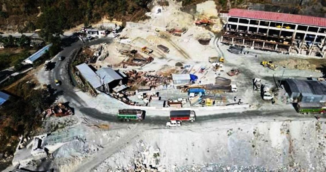 राहुघाटको ‘स्विचयार्ड’ निर्माण सुरू