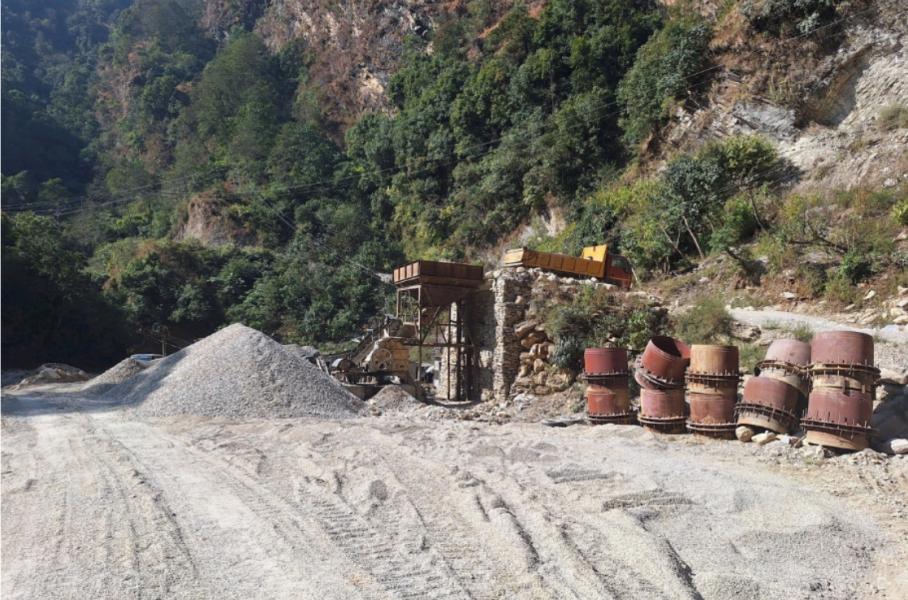 बागलुङमा  ‘मध्य दरमखोला ए’ हाइड्रोपावर’ निर्माण हुँदै