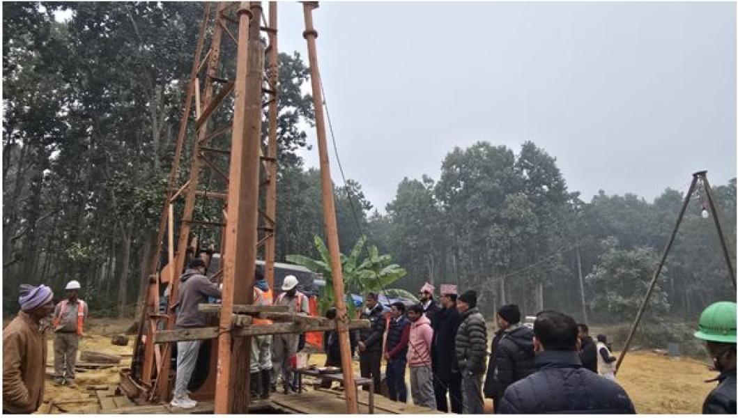 अलपत्र खानेपानी आयोजनाको काम पुनःसञ्चालन